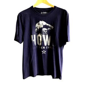 DALLAS COWBOYS AUTHENTIC CREW NECK TSHIRT #55VANDER ESCH MENS SIZE SMALL 100%COT